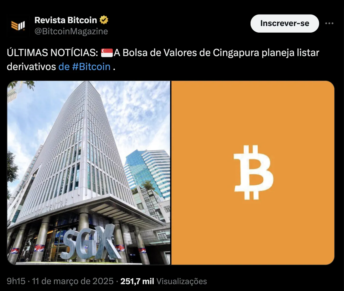 Podcast sobre legislação de Bitcoin