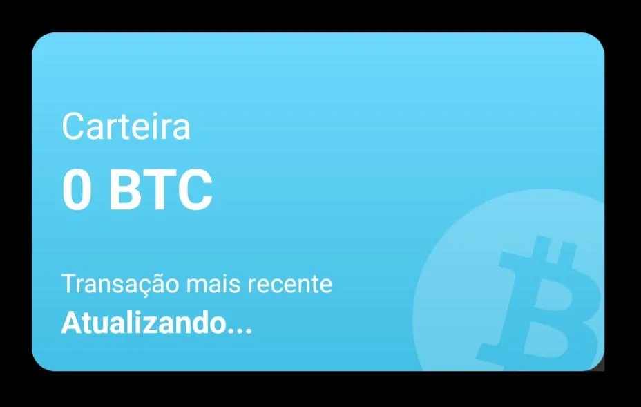 Passo 9 para criar carteira de Bitcoin: Acessar opções da carteira