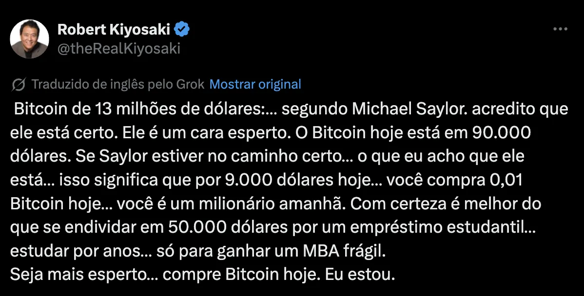 Bandeira do Brasil com o símbolo do Bitcoin
