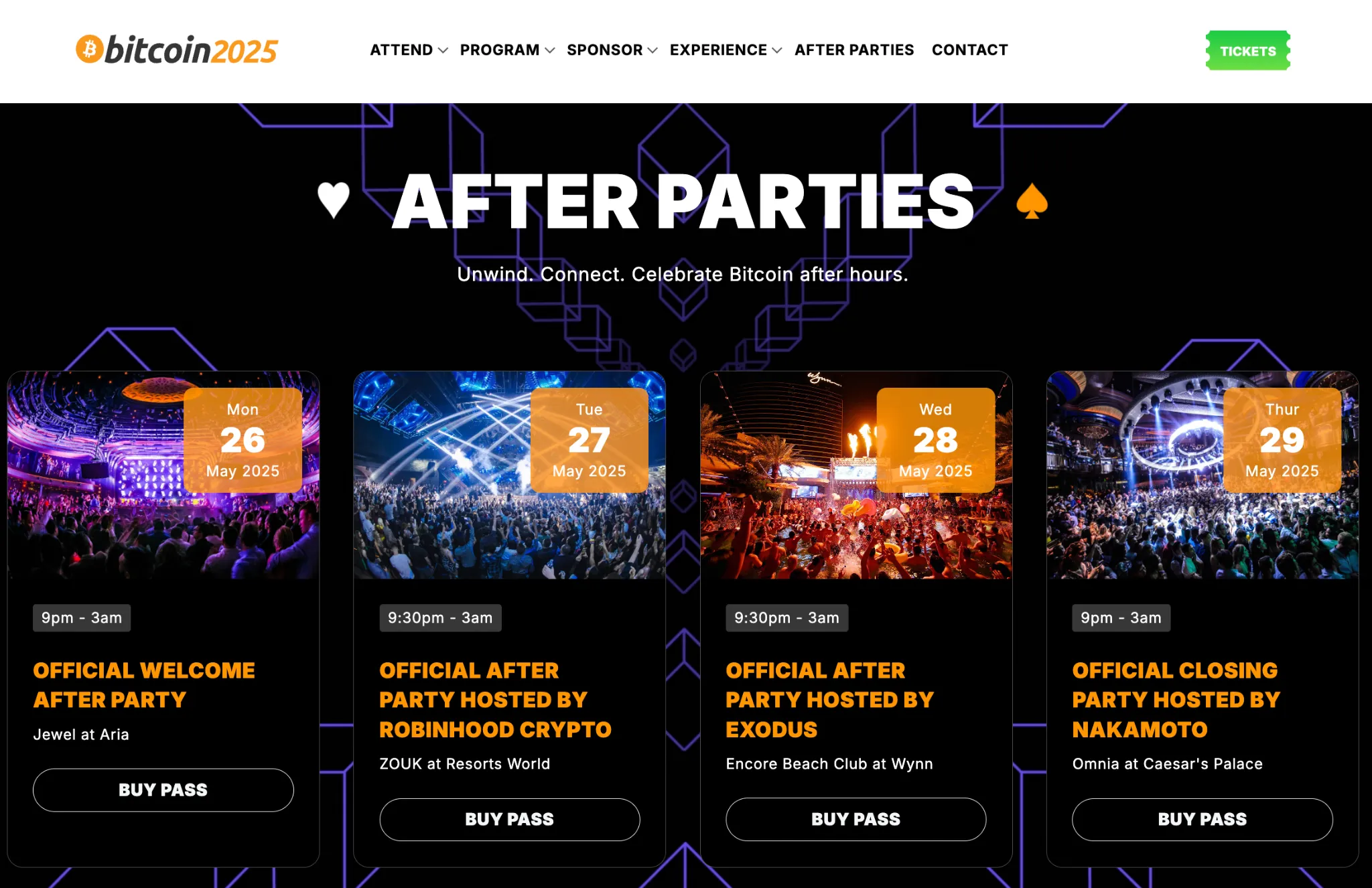 Festa com tema Bitcoin